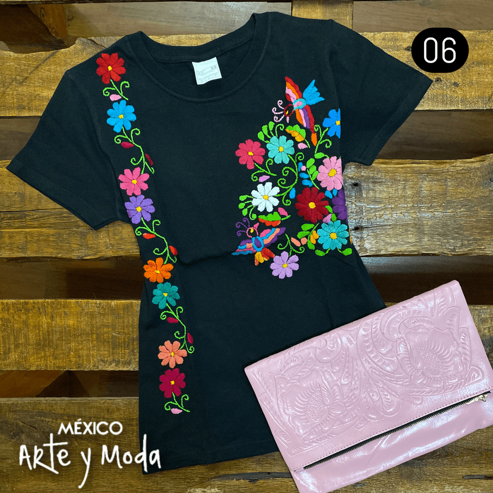 Playeras con bordados hotsell