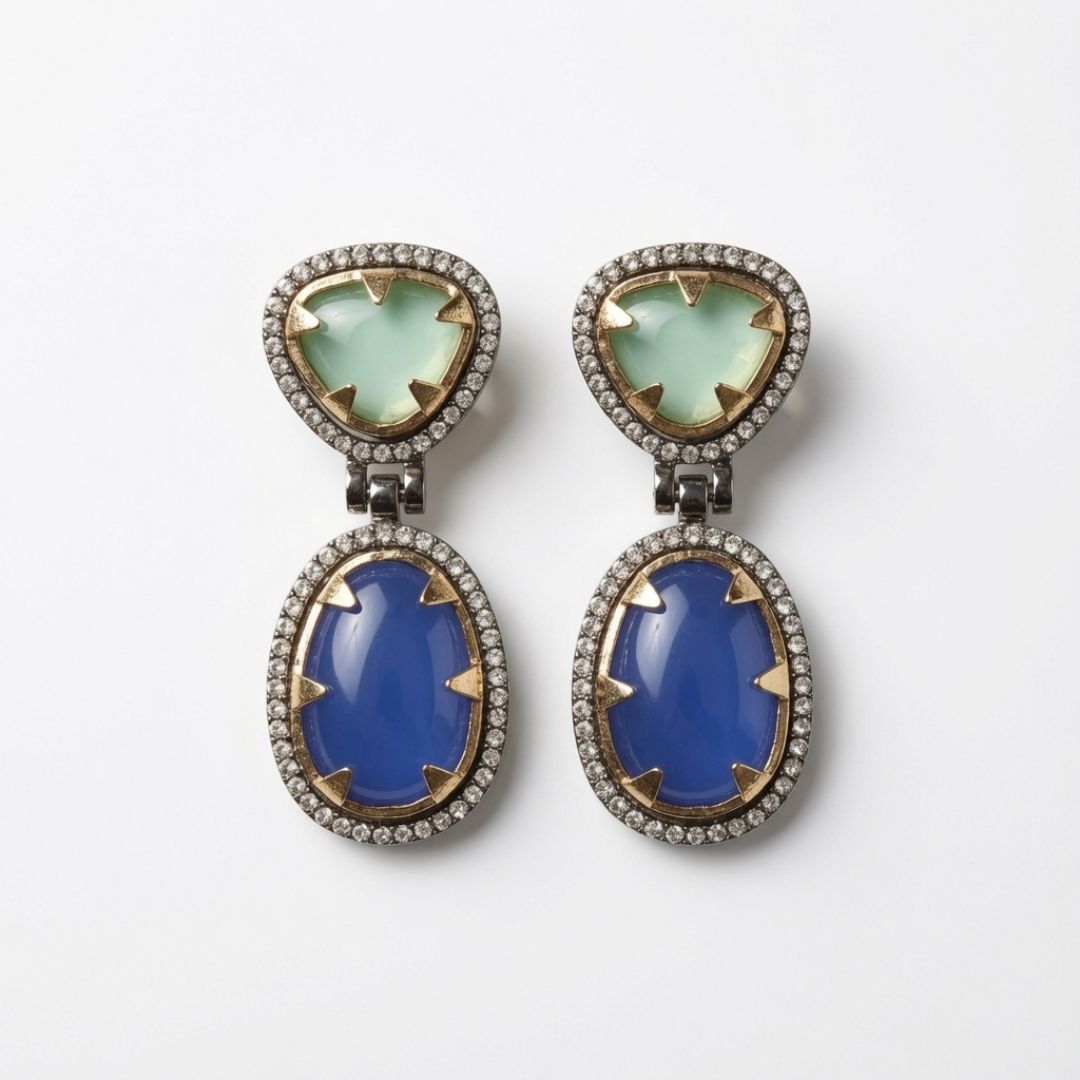Aretes Índigo