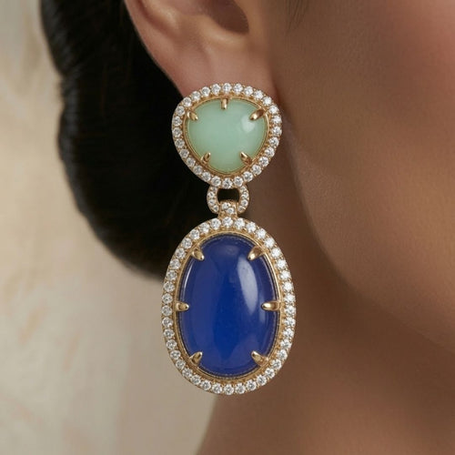 Aretes Índigo