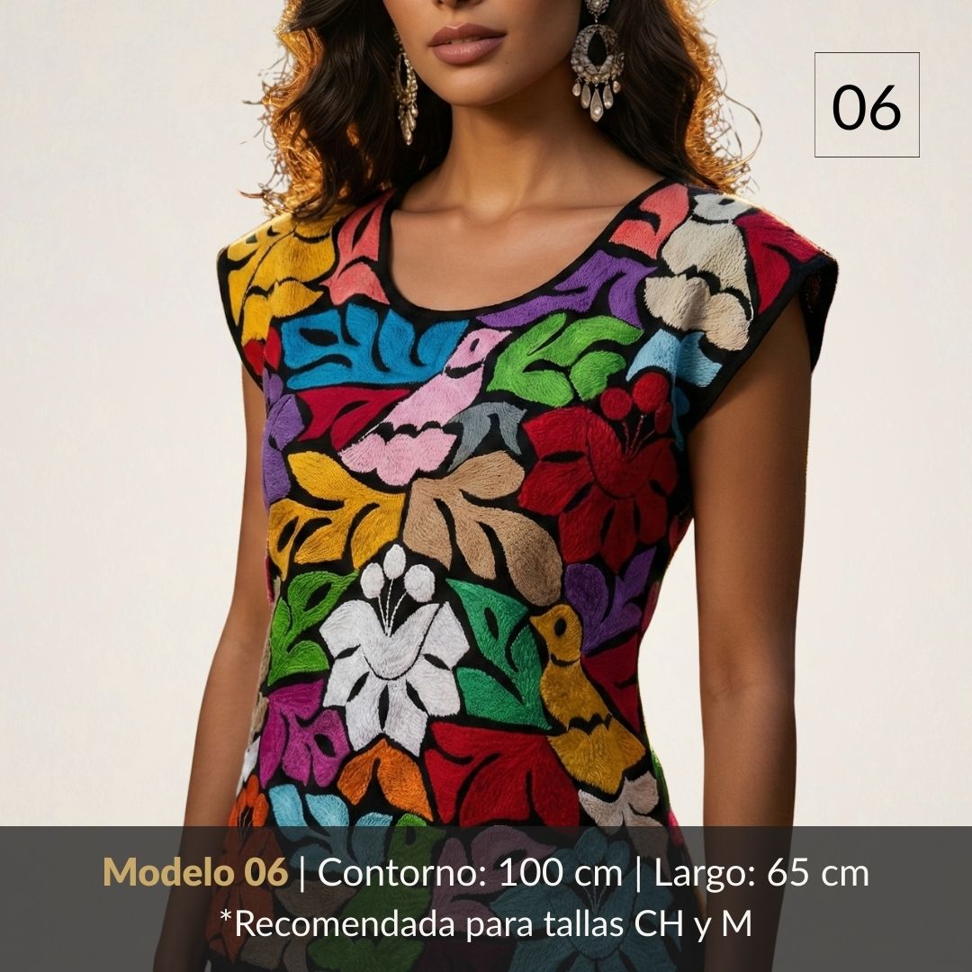 Blusa Gala Patrimonio | Bordado Jalapa de Díaz