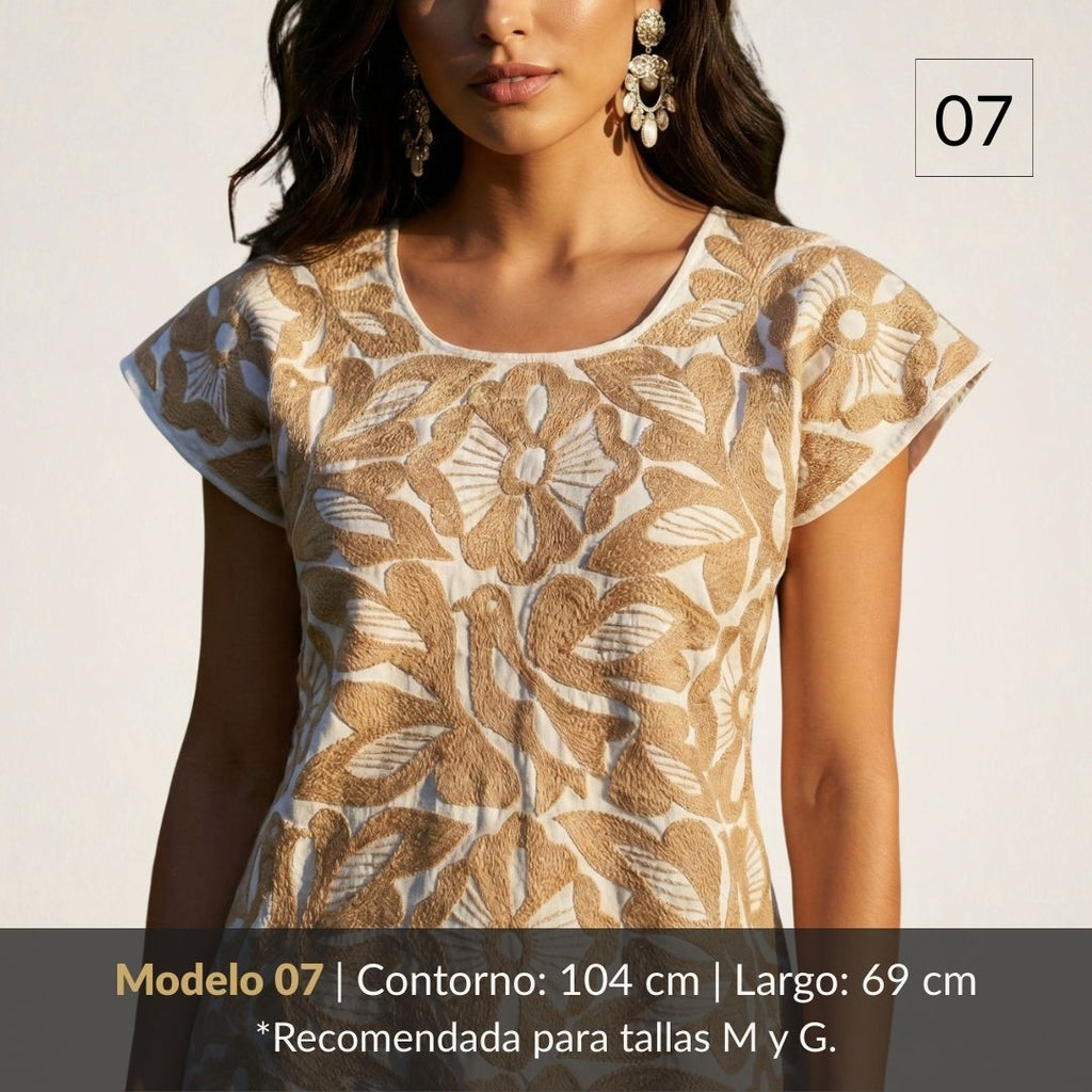 Blusa Gala Patrimonio | Bordado Jalapa de Díaz