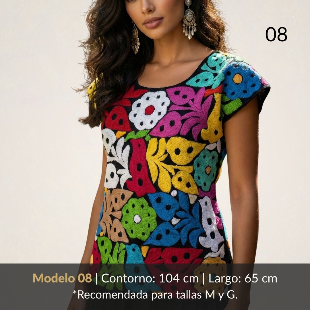 Blusa Gala Patrimonio | Bordado Jalapa de Díaz