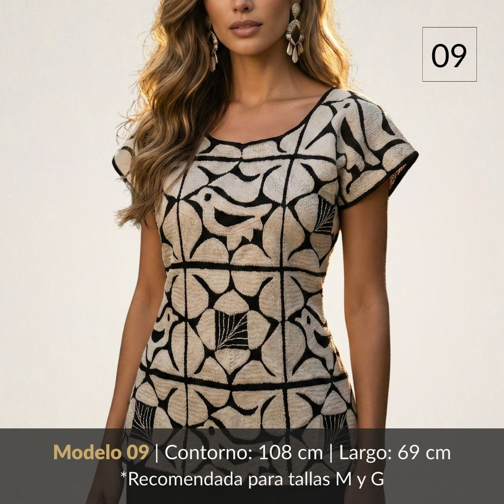 Blusa Gala Patrimonio | Bordado Jalapa de Díaz