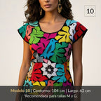 Blusa Gala Patrimonio | Bordado Jalapa de Díaz