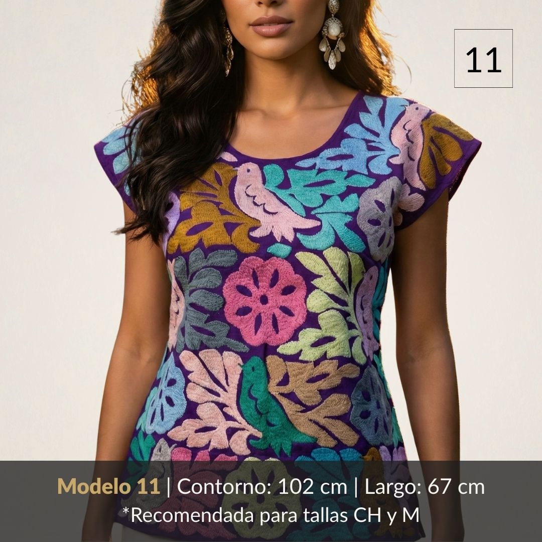 Blusa Gala Patrimonio | Bordado Jalapa de Díaz