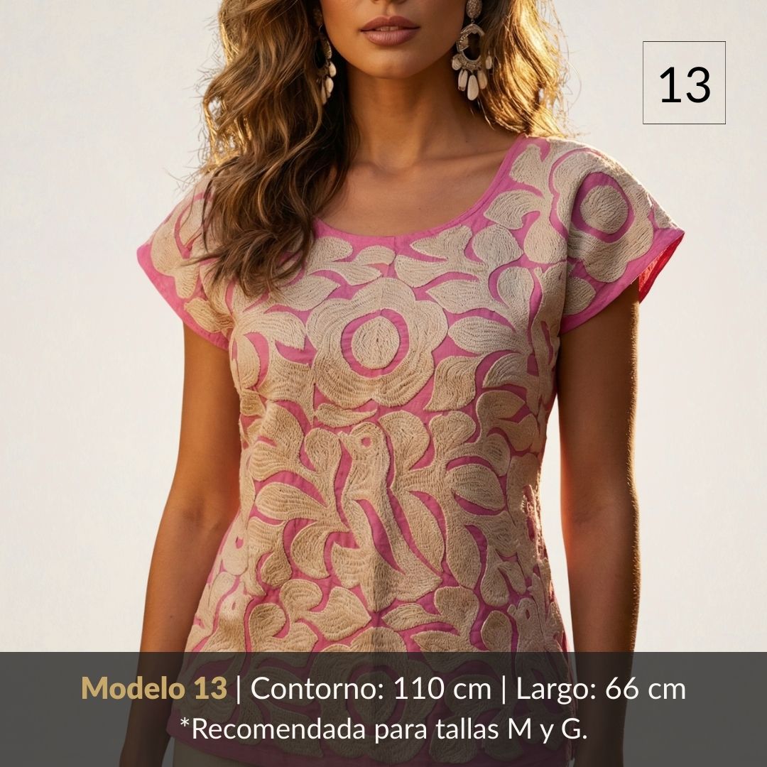 Blusa Gala Patrimonio | Bordado Jalapa de Díaz