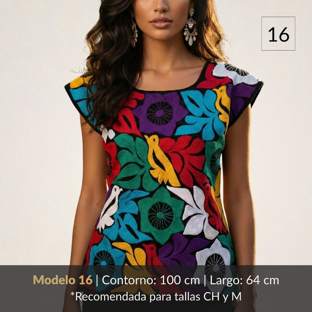 Blusa Gala Patrimonio | Bordado Jalapa de Díaz