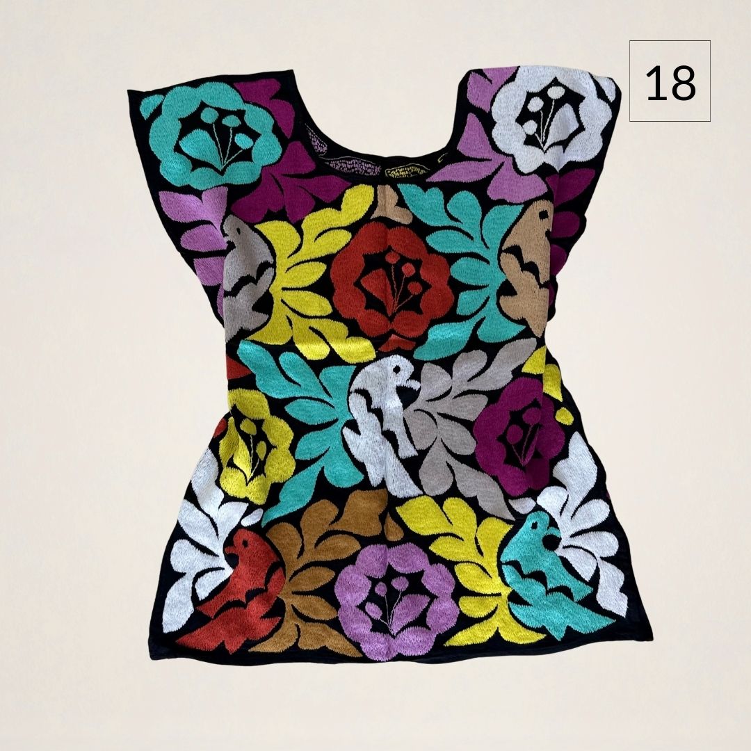 Blusa Gala Patrimonio | Bordado Jalapa de Díaz