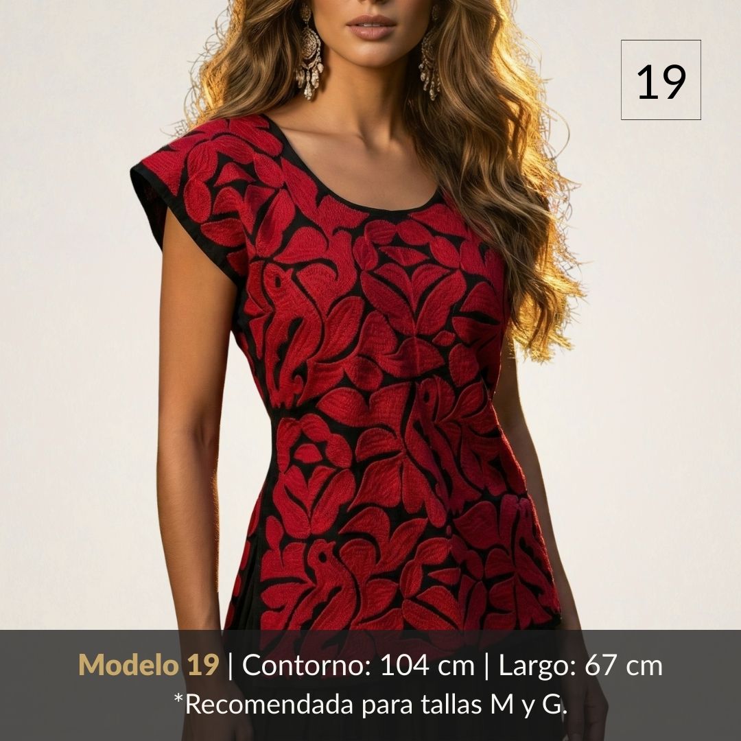 Blusa Gala Patrimonio | Bordado Jalapa de Díaz