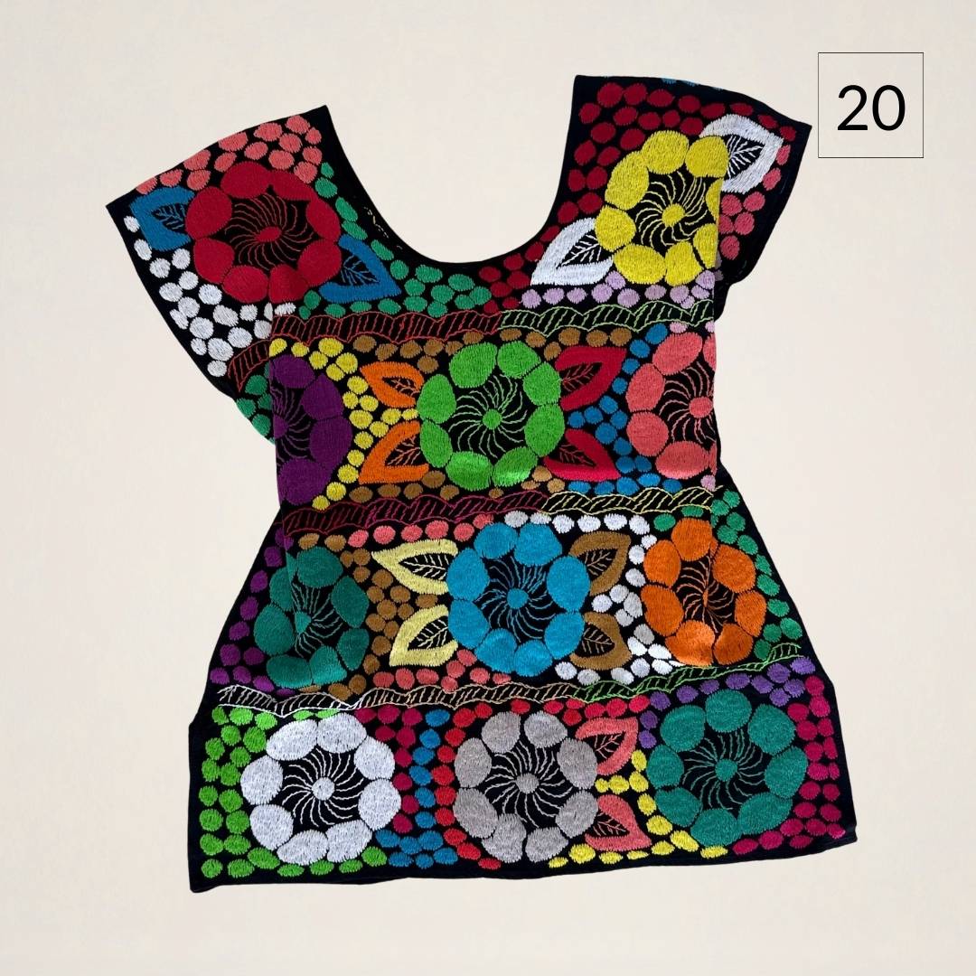 Blusa Gala Patrimonio | Bordado Jalapa de Díaz