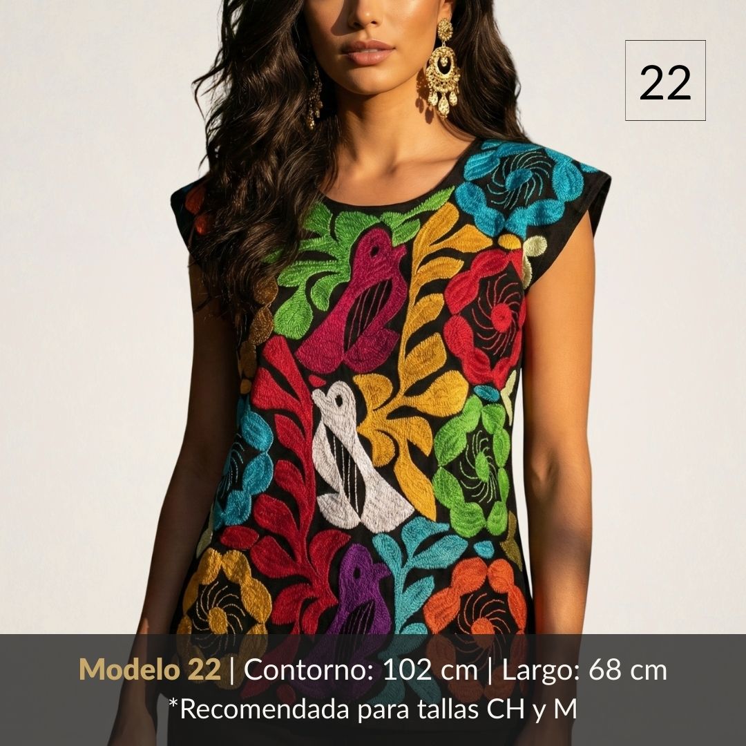 Blusa Gala Patrimonio | Bordado Jalapa de Díaz