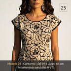 Blusa Gala Patrimonio | Bordado Jalapa de Díaz