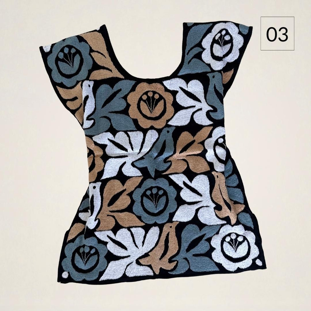 Blusa Gala Patrimonio | Bordado Jalapa de Díaz