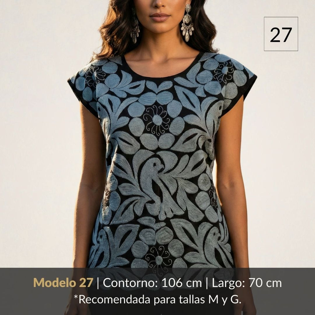 Blusa Gala Patrimonio | Bordado Jalapa de Díaz