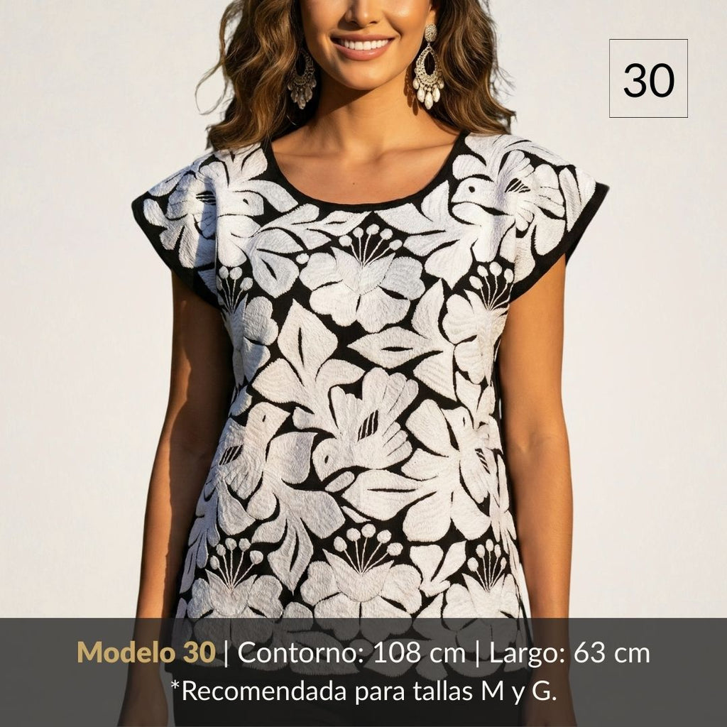 Blusa Gala Patrimonio | Bordado Jalapa de Díaz