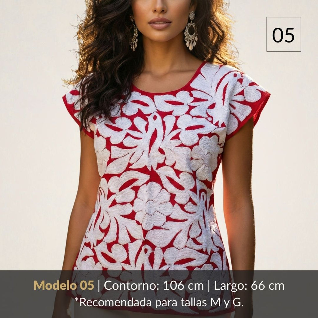 Blusa Gala Patrimonio | Bordado Jalapa de Díaz