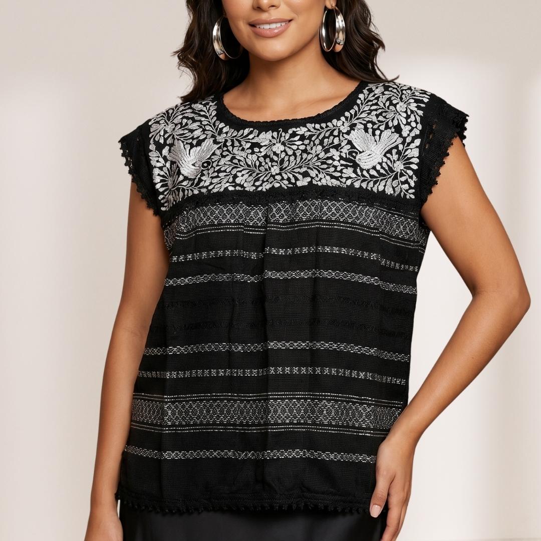 Blusa Paloma Herencia | Telar matizado