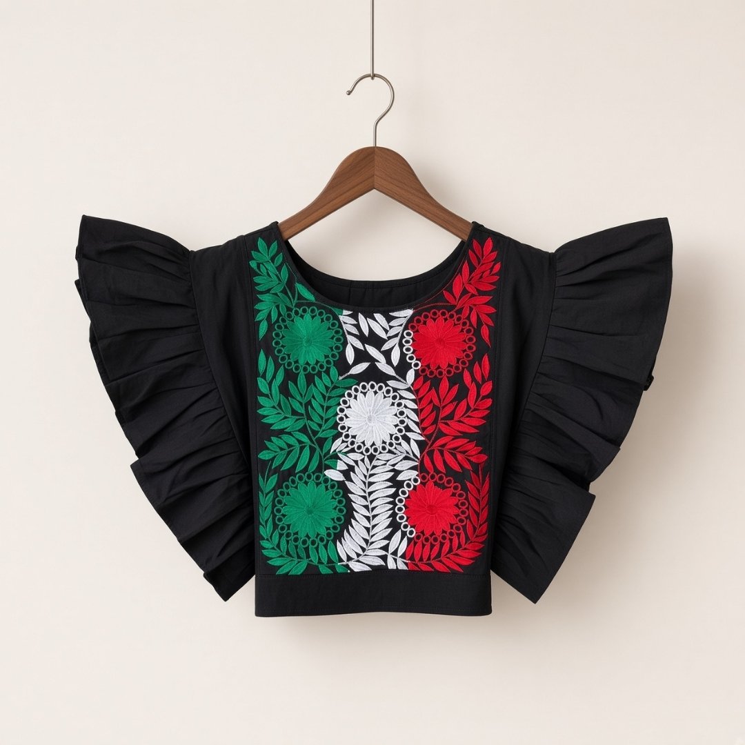 Blusa Guirnalda Patria