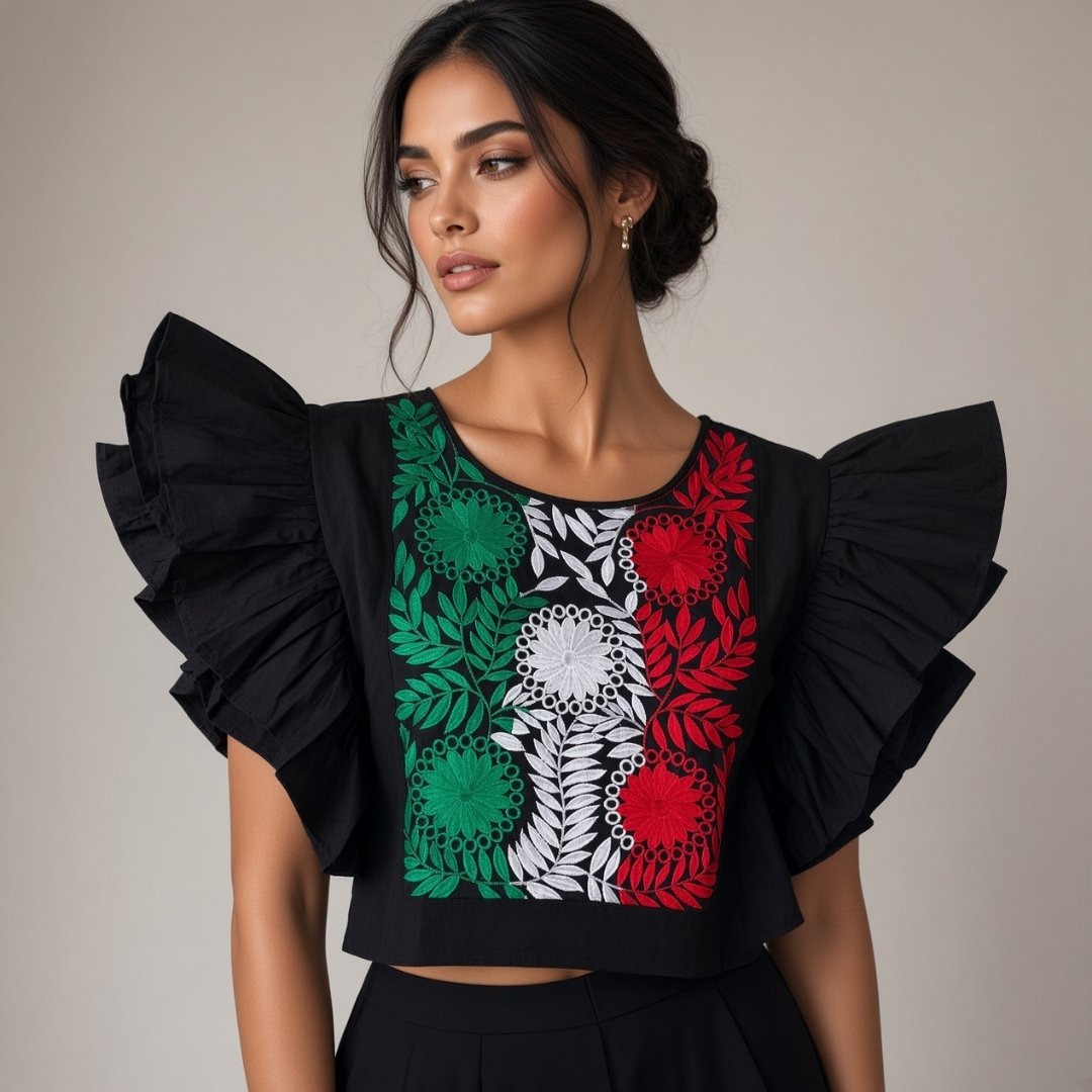 Blusa Guirnalda Patria