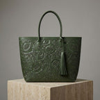 Bolso Tote Rafaela ✨ Pieza de Autor Cincelada a Mano