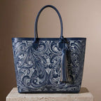 Bolso Tote Rafaela ✨ Pieza de Autor Cincelada a Mano