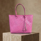 Bolso Tote Rafaela ✨ Pieza de Autor Cincelada a Mano