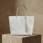 Bolso Tote Rafaela ✨ Pieza de Autor Cincelada a Mano