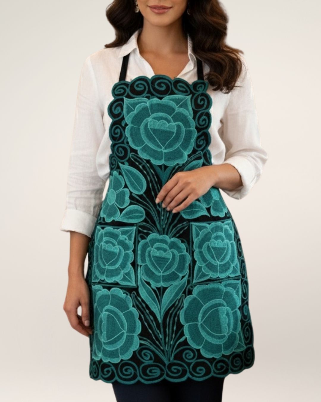 Zinac Embroidered Apron