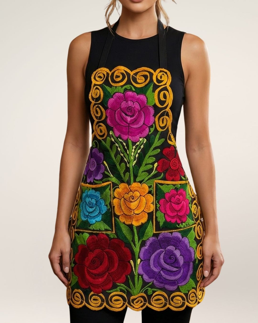 Zinac Embroidered Apron