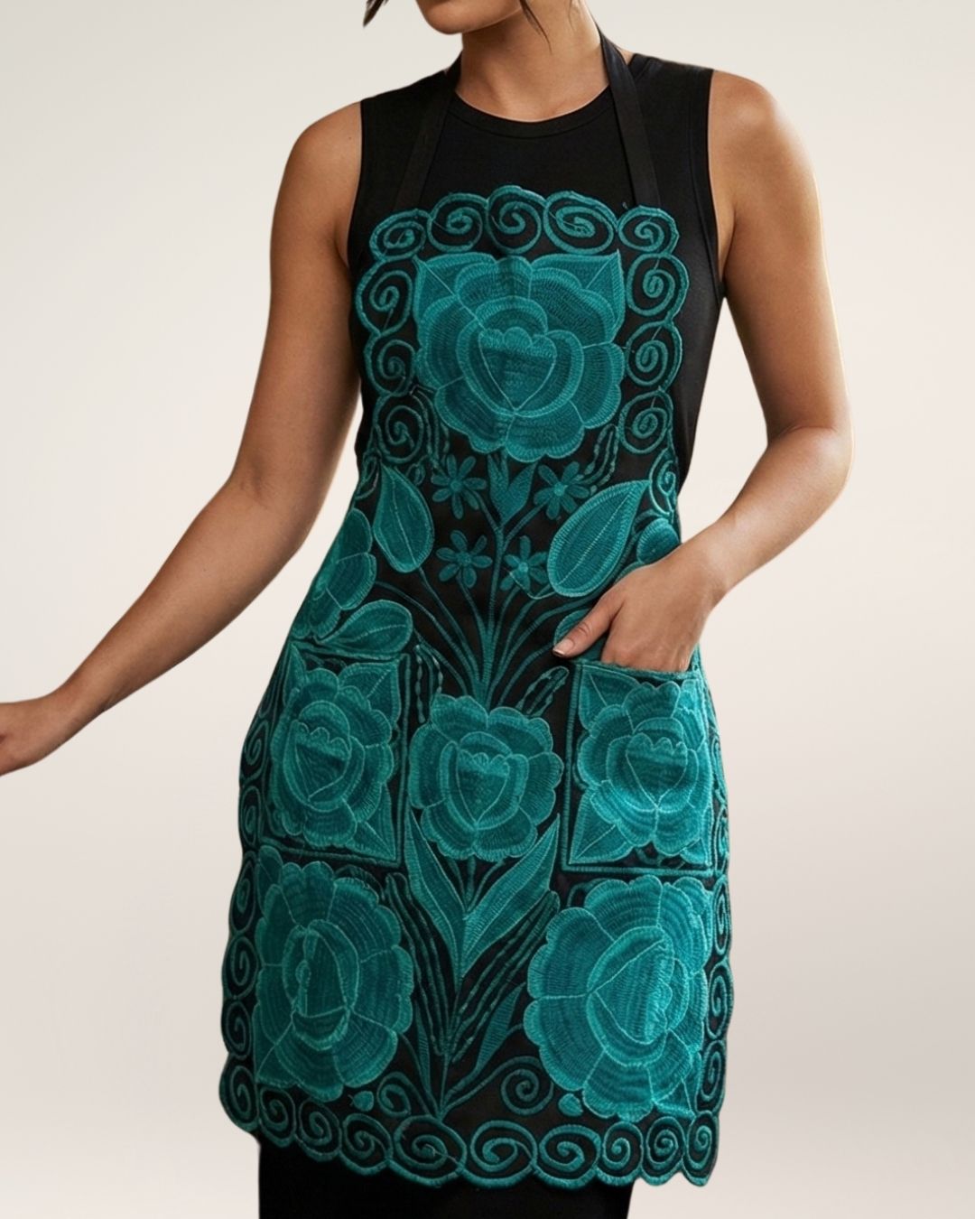 Delantal Bordado Zinac