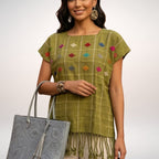 Huipil Cuatro Rumbos | Corto | Telar de Cintura