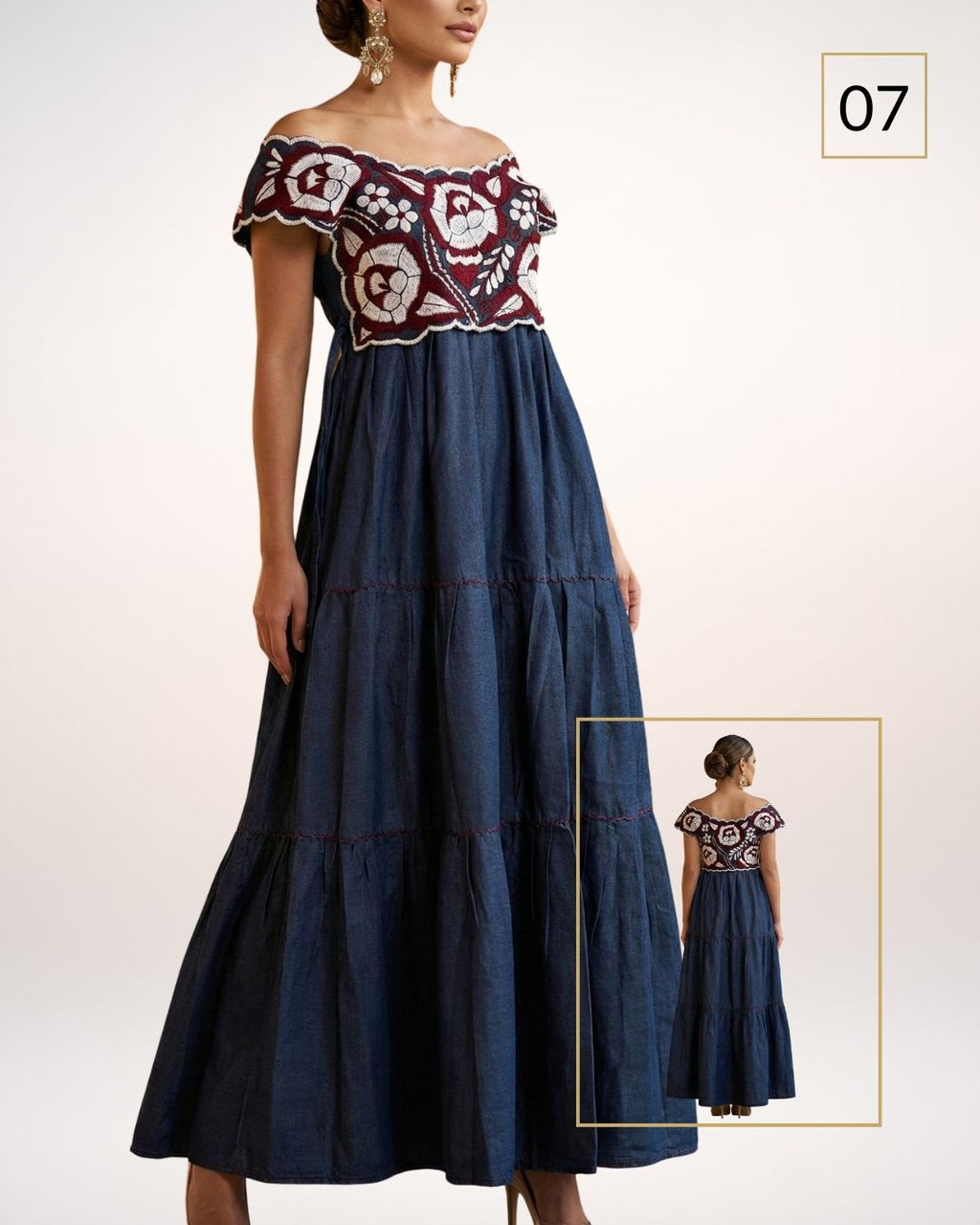 Maxi Vestido Regente Mezclilla | Edición Limitada