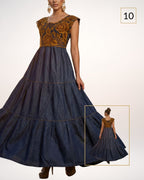 Maxi Vestido Regente Mezclilla | Edición Limitada