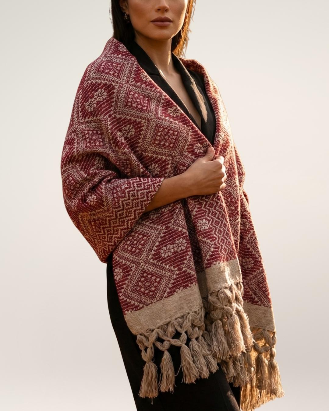 Rebozo Artesano Color