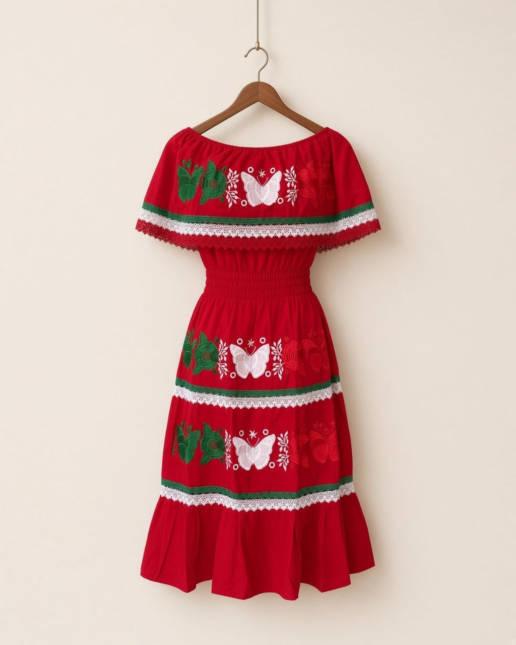 Vestido Campesino Monarca Patria