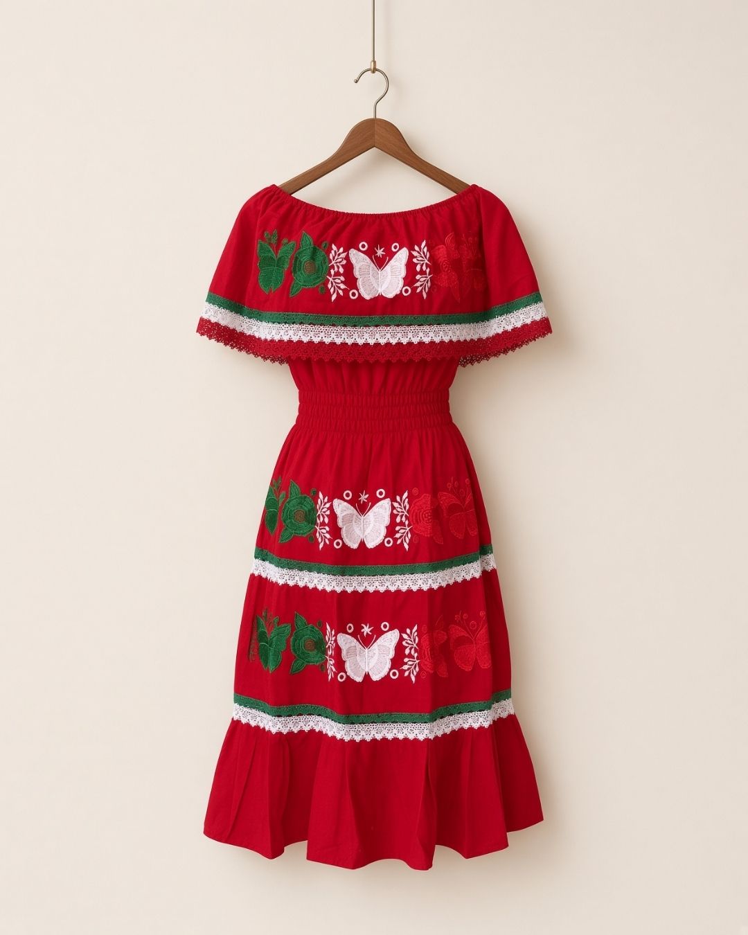 Vestido Campesino Monarca Patria