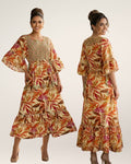 Vestido Estaciones | Lino Estampado Edición Limitada