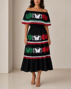 Vestido Campesino Monarca Patria