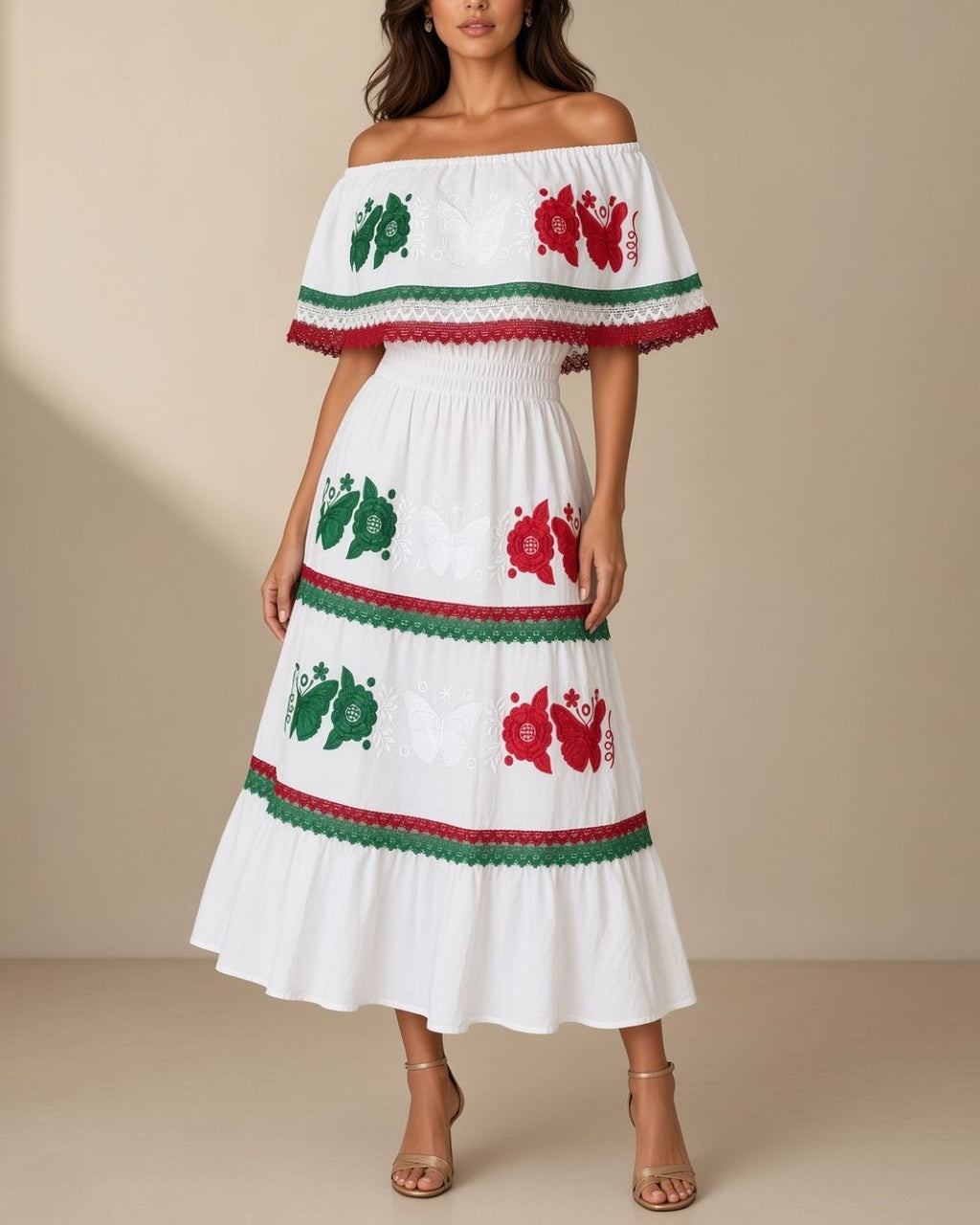 Vestido Campesino Monarca Patria