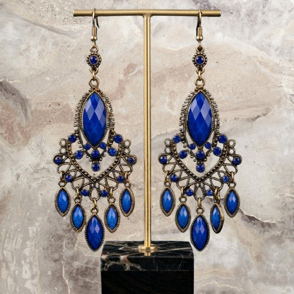 Aretes Carlota | Bronce Envejecido