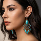 Aretes Carlota | Bronce Envejecido