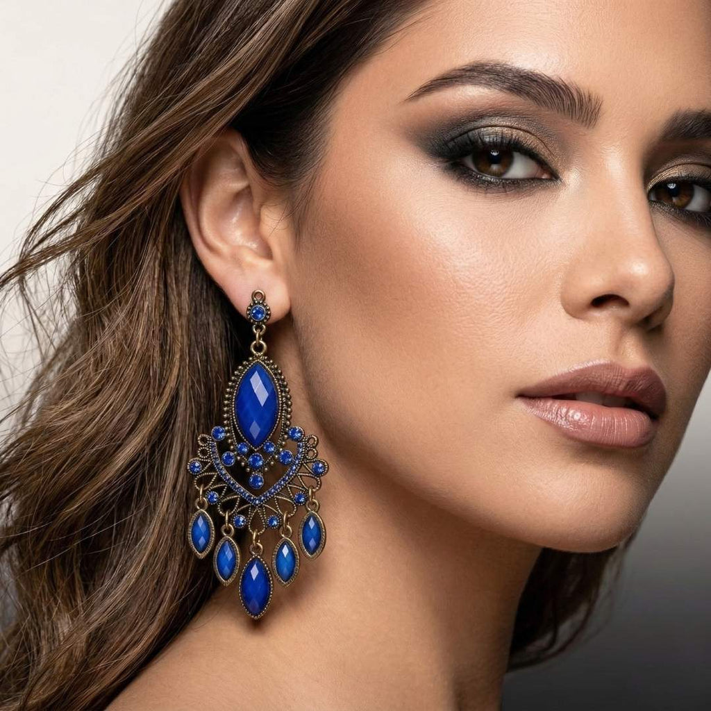 Aretes Carlota | Bronce Envejecido