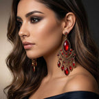 Aretes Carlota | Bronce Envejecido