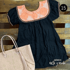 Blusa Aguacatenango Rayon - MÉXICO ARTE Y MODA - Blusa Bordada