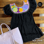 Blusa Aguacatenango Rayon - MÉXICO ARTE Y MODA - Blusa Bordada