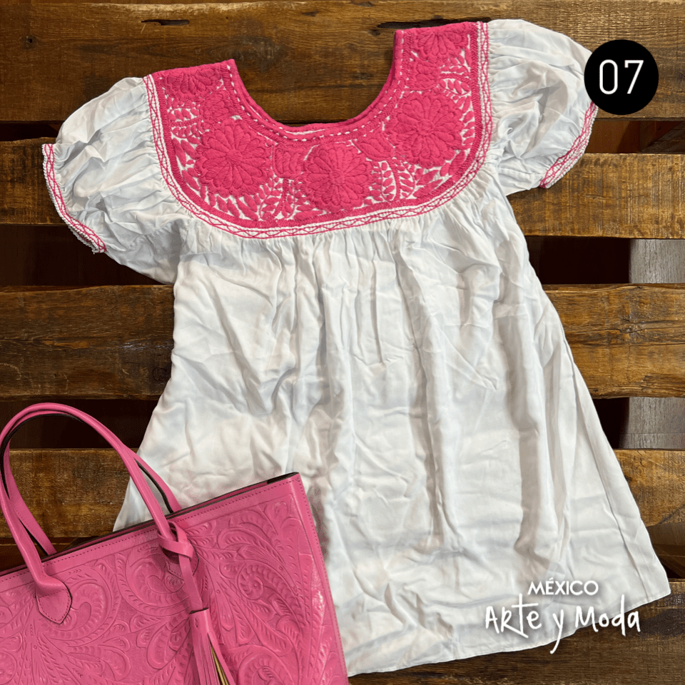 Blusa Aguacatenango Rayon - MÉXICO ARTE Y MODA - Blusa Bordada