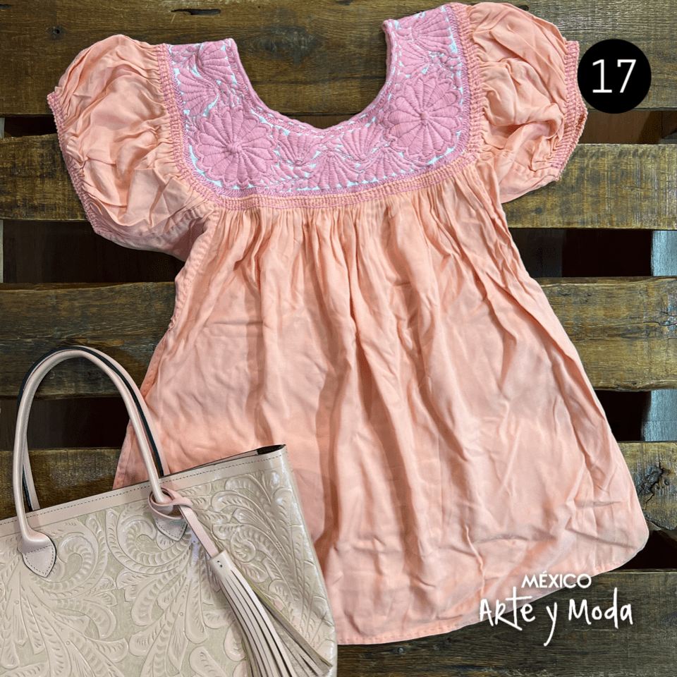 Blusa Aguacatenango Rayon - MÉXICO ARTE Y MODA - Blusa Bordada