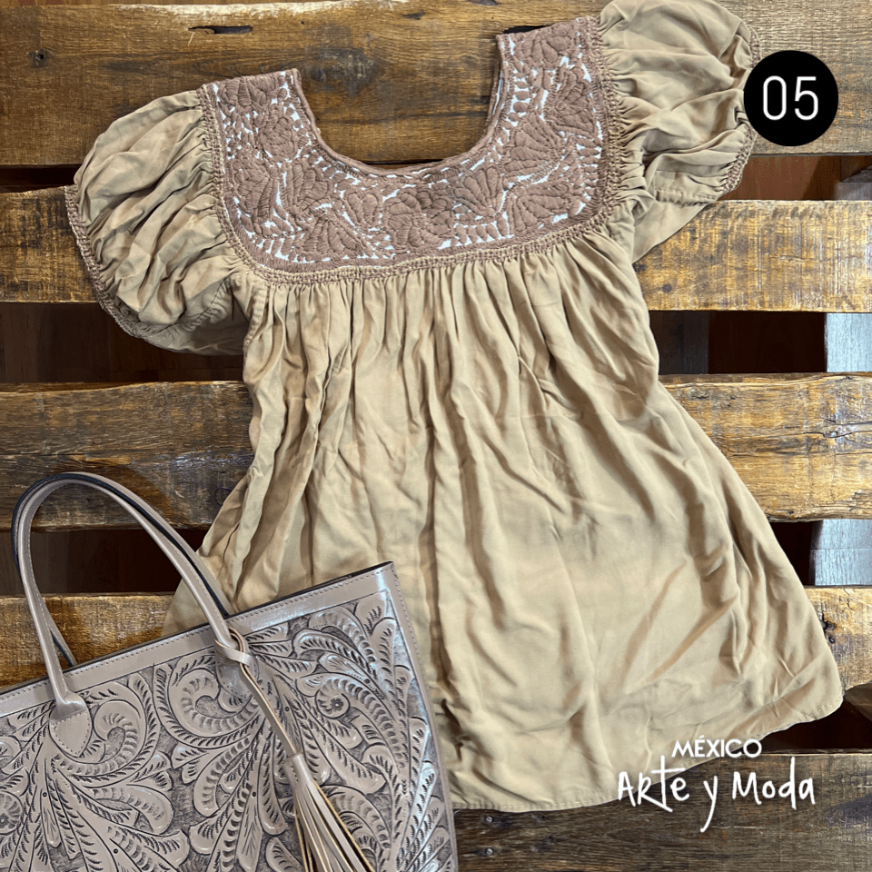 Blusa Aguacatenango Rayon - MÉXICO ARTE Y MODA - Blusa Bordada