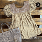 Blusa Aguacatenango Rayon - MÉXICO ARTE Y MODA - Blusa Bordada