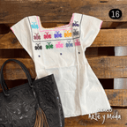 Blusa Alegrías - MÉXICO ARTE Y MODA - Blusa Bordada